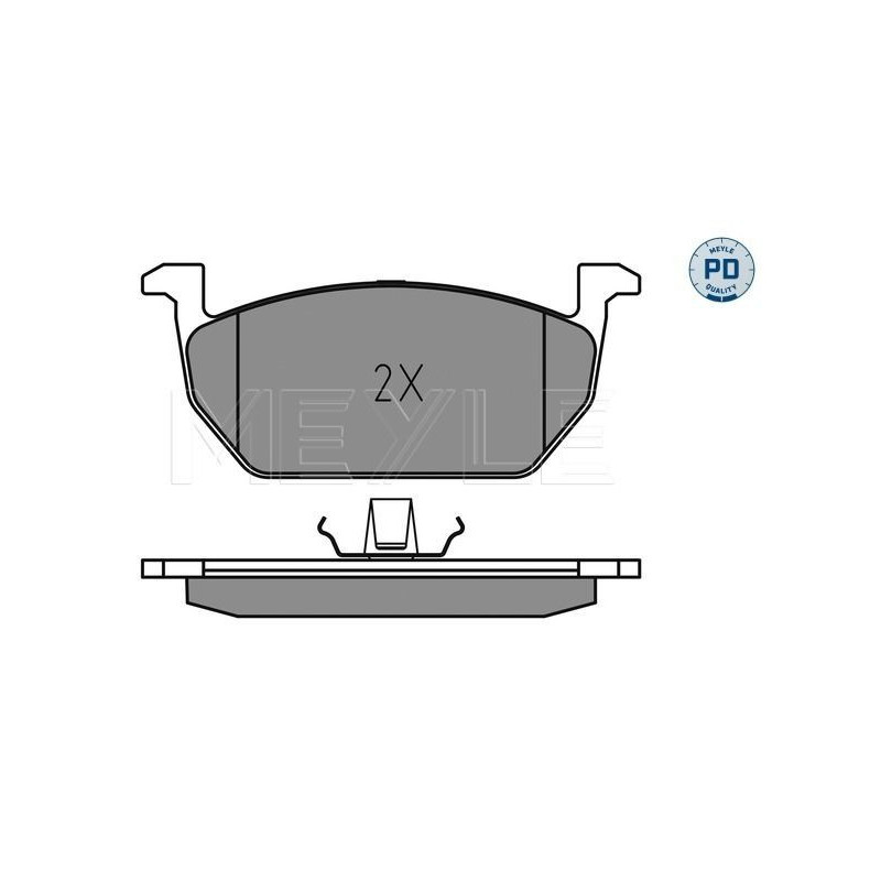 Pastiglie freno asse anteriore - MEYLE