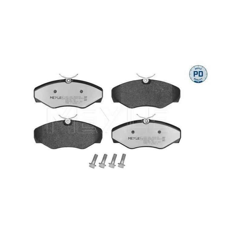 Pastiglie freno asse anteriore - MEYLE