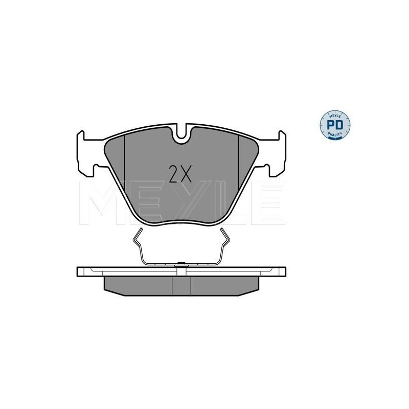 Pastiglie freno asse anteriore - MEYLE
