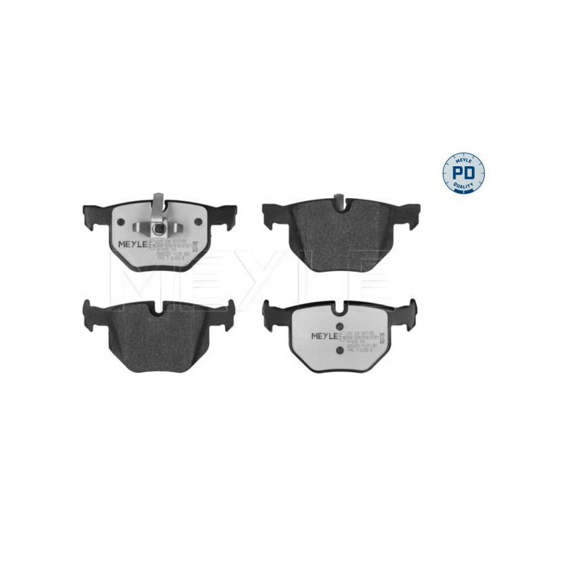 Pastiglie freno asse posteriore - MEYLE