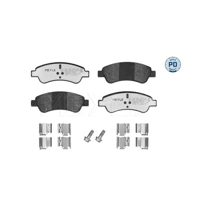 Pastiglie freno asse anteriore - MEYLE
