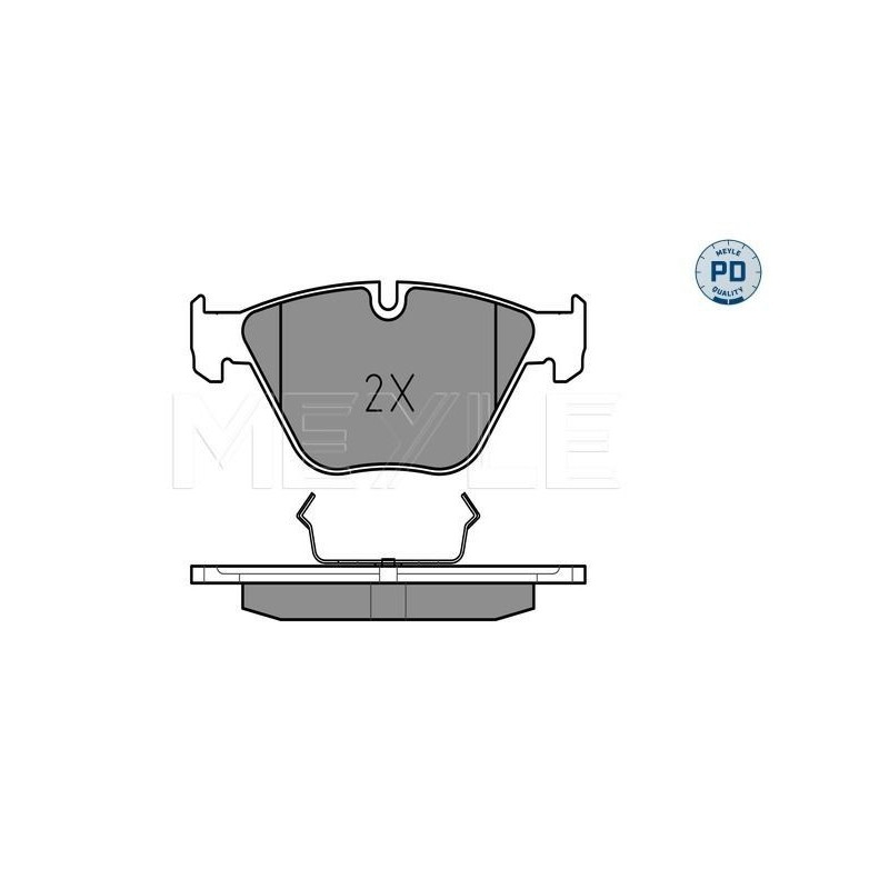 Pastiglie freno asse anteriore - MEYLE