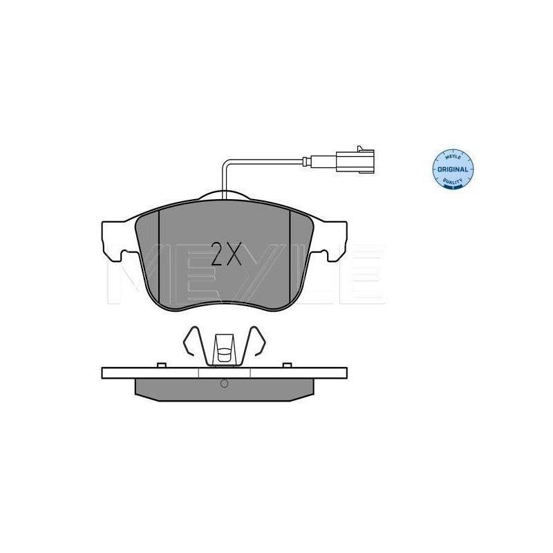 Pastiglie freno asse anteriore - MEYLE