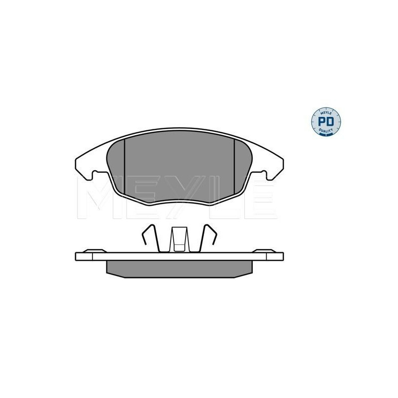 Pastiglie freno asse anteriore - MEYLE