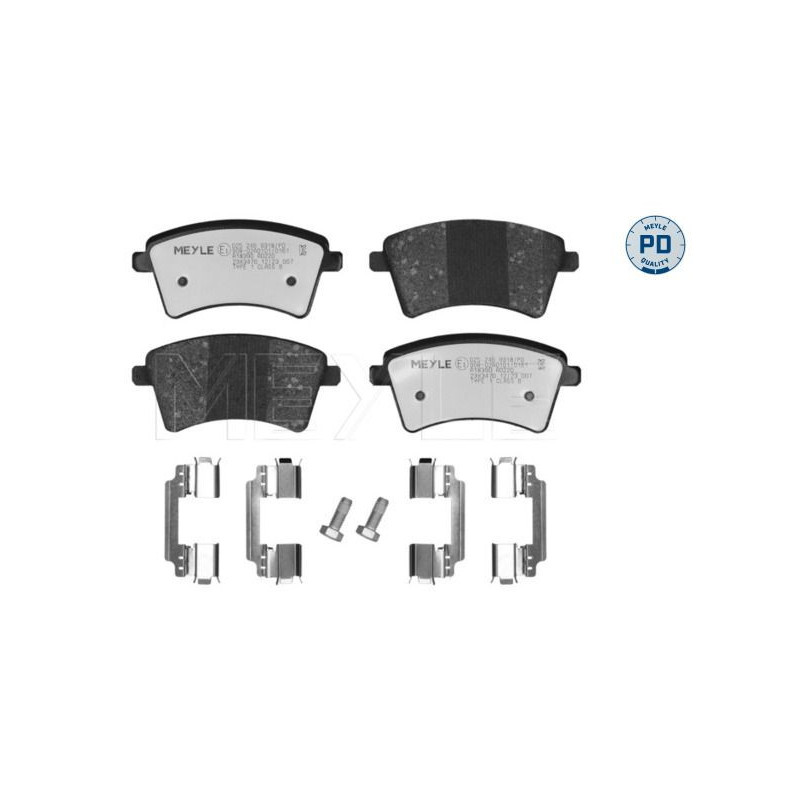 Pastiglie freno asse anteriore - MEYLE