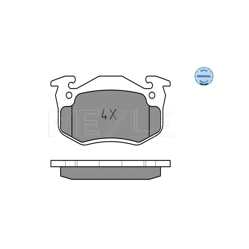 Pastiglie freno asse anteriore - MEYLE