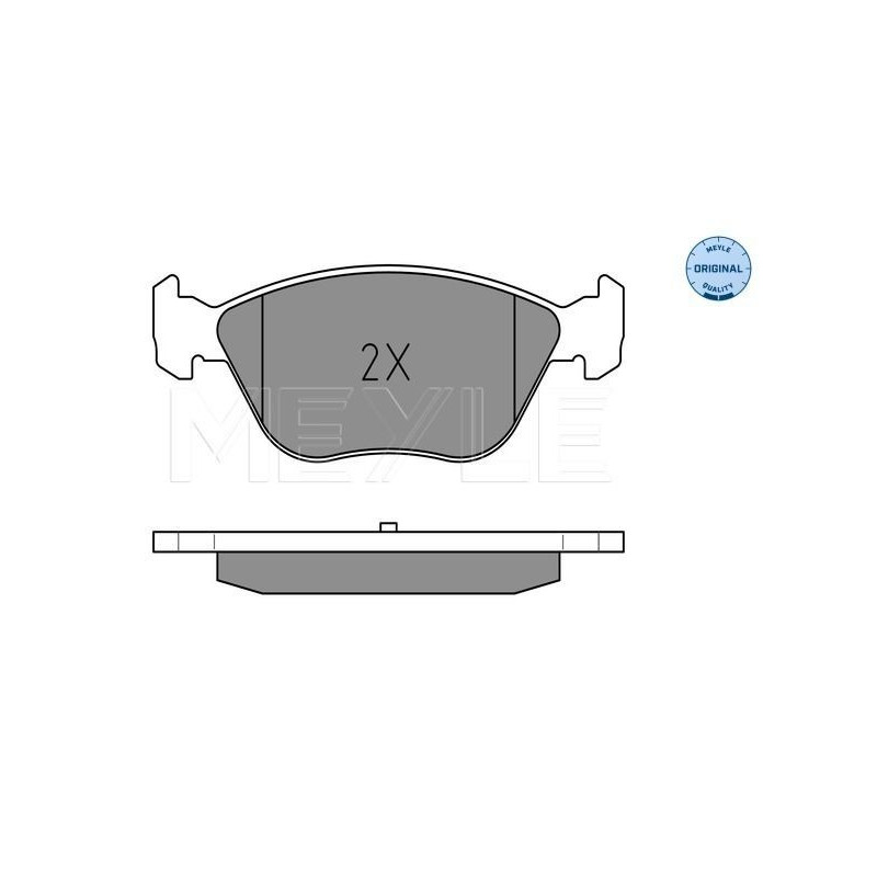 Pastiglie freno asse anteriore - MEYLE