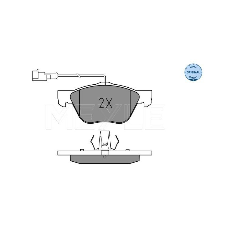 Pastiglie freno asse anteriore - MEYLE