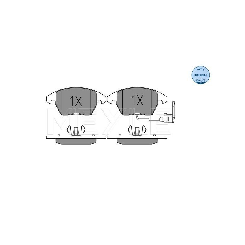 Pastiglie freno asse anteriore - MEYLE