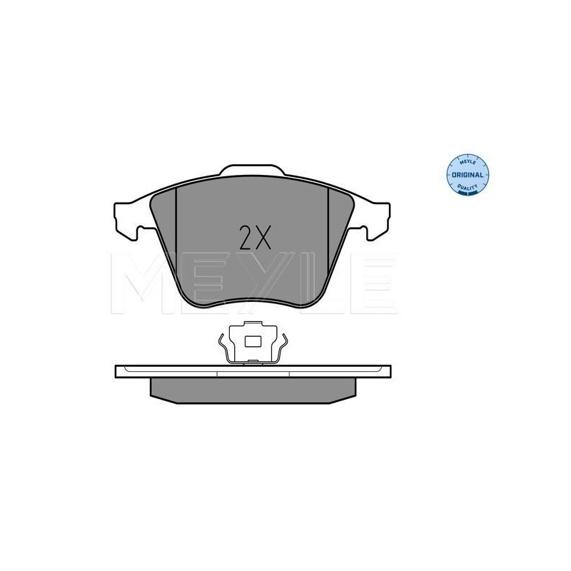 Pastiglie freno asse anteriore - MEYLE