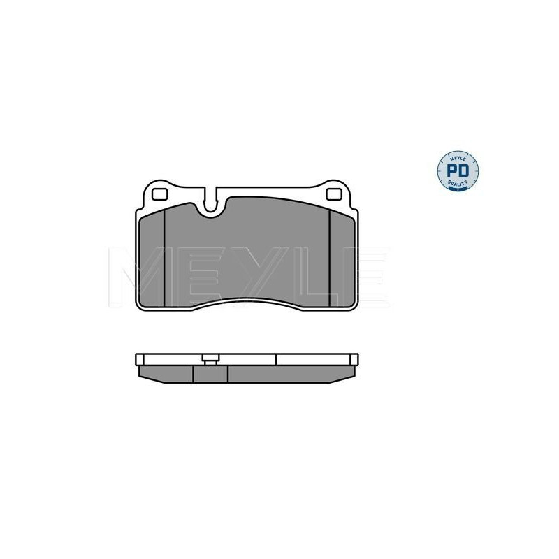 Pastiglie freno asse anteriore - MEYLE
