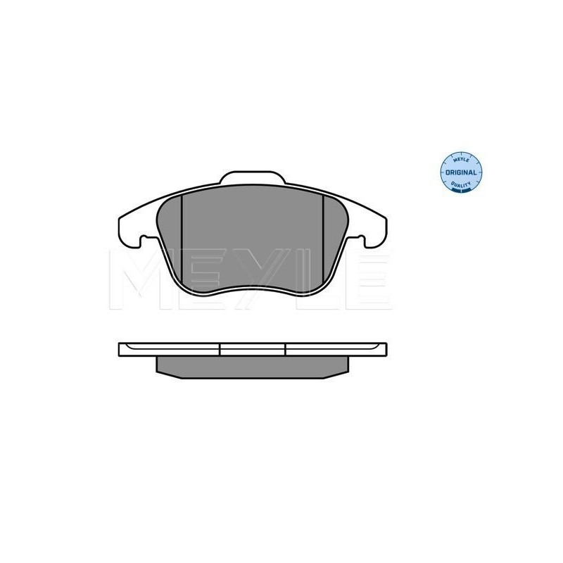 Pastiglie freno asse anteriore - MEYLE