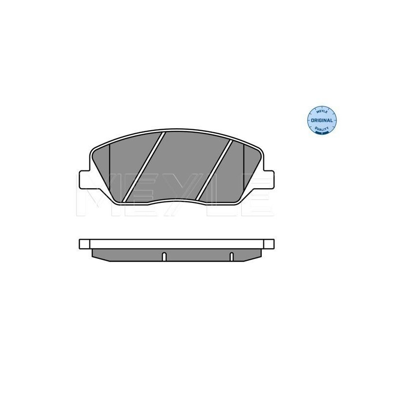 Pastiglie freno asse anteriore - MEYLE