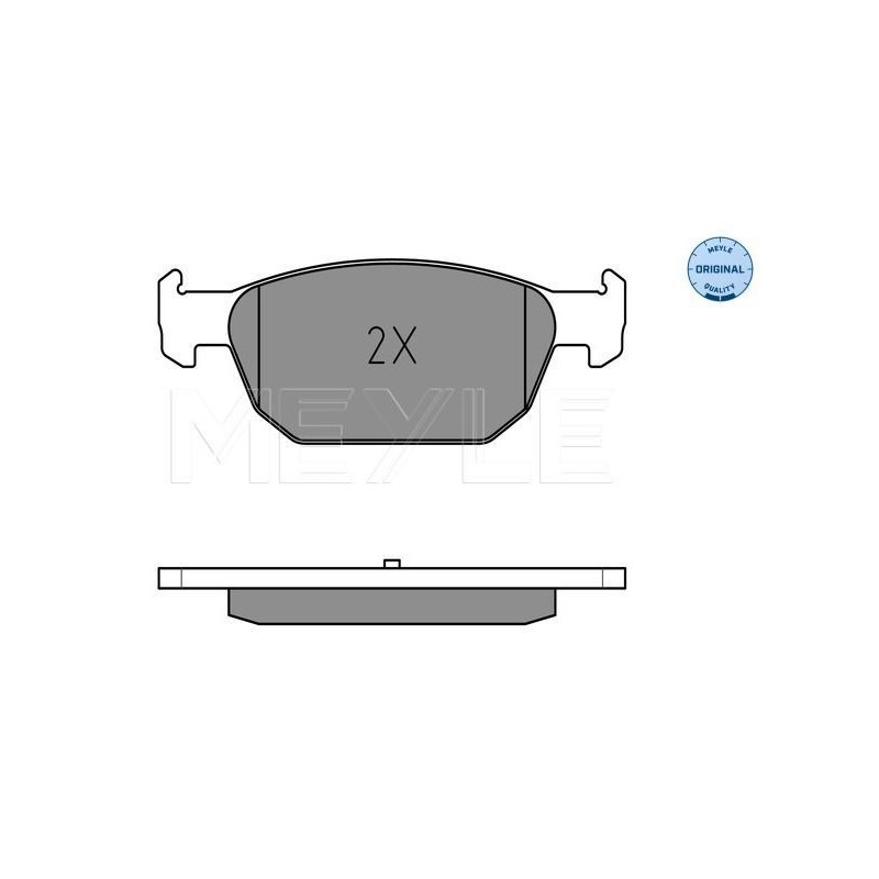 Pastiglie freno asse anteriore - MEYLE