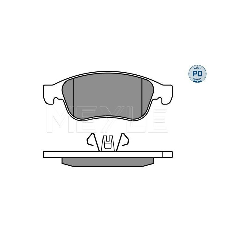 Pastiglie freno asse anteriore - MEYLE