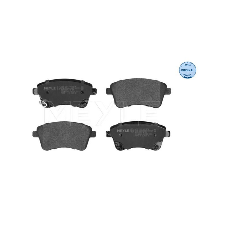 Pastiglie freno asse anteriore - MEYLE