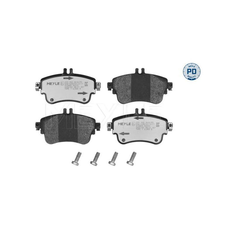 Pastiglie freno asse anteriore - MEYLE