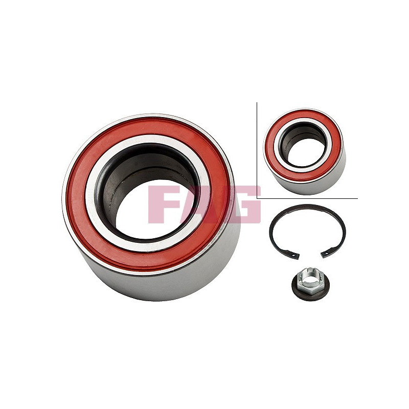 Cuscinetto ruota asse anteriore - FAG