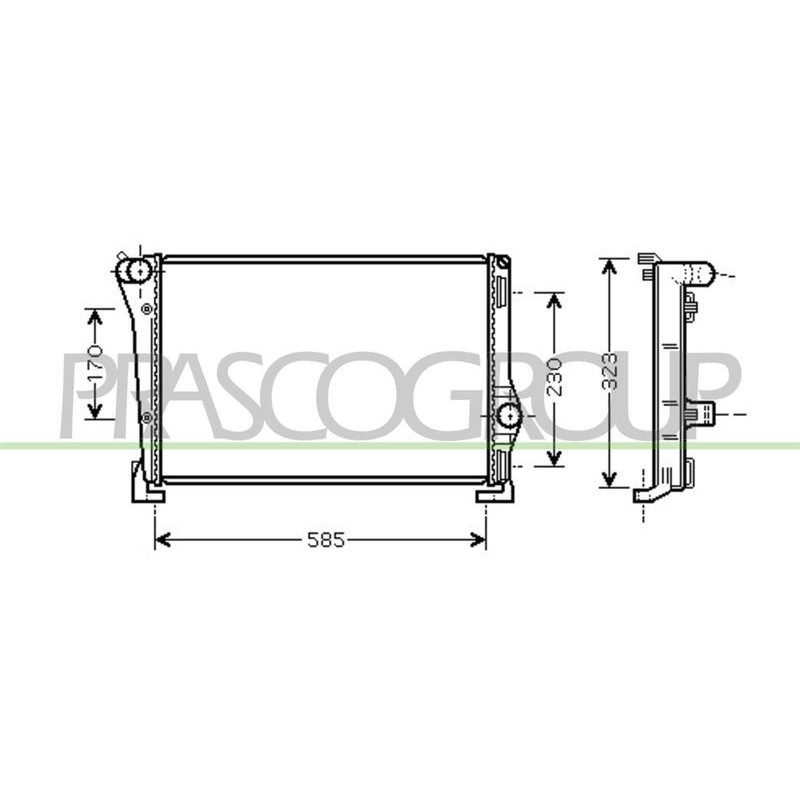 Radiatore acqua - PRASCO