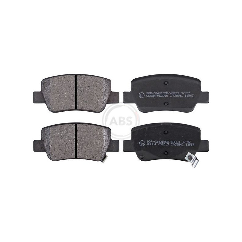 Pastiglie freno asse posteriore - ABS BRAKE