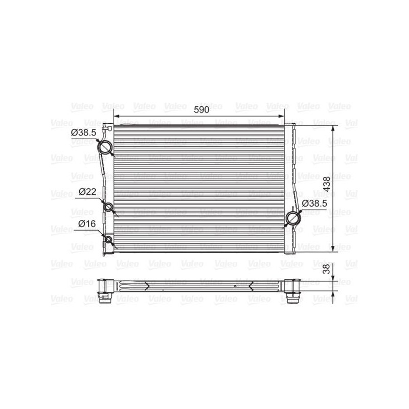 Radiatore acqua - VALEO
