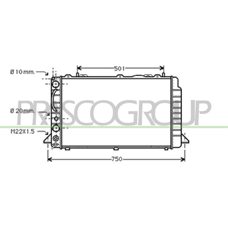 Radiatore acqua - PRASCO