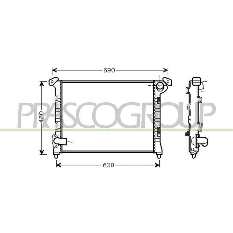 Radiatore acqua - PRASCO