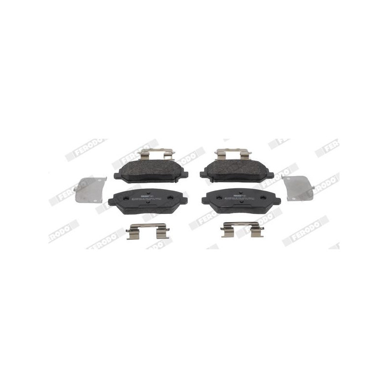 Pastiglie freno asse anteriore - FERODO