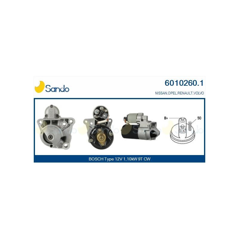 Motorino avviamento - SANDO