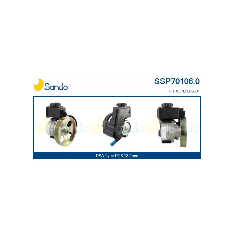 Pompa idraulica servosterzo - SANDO