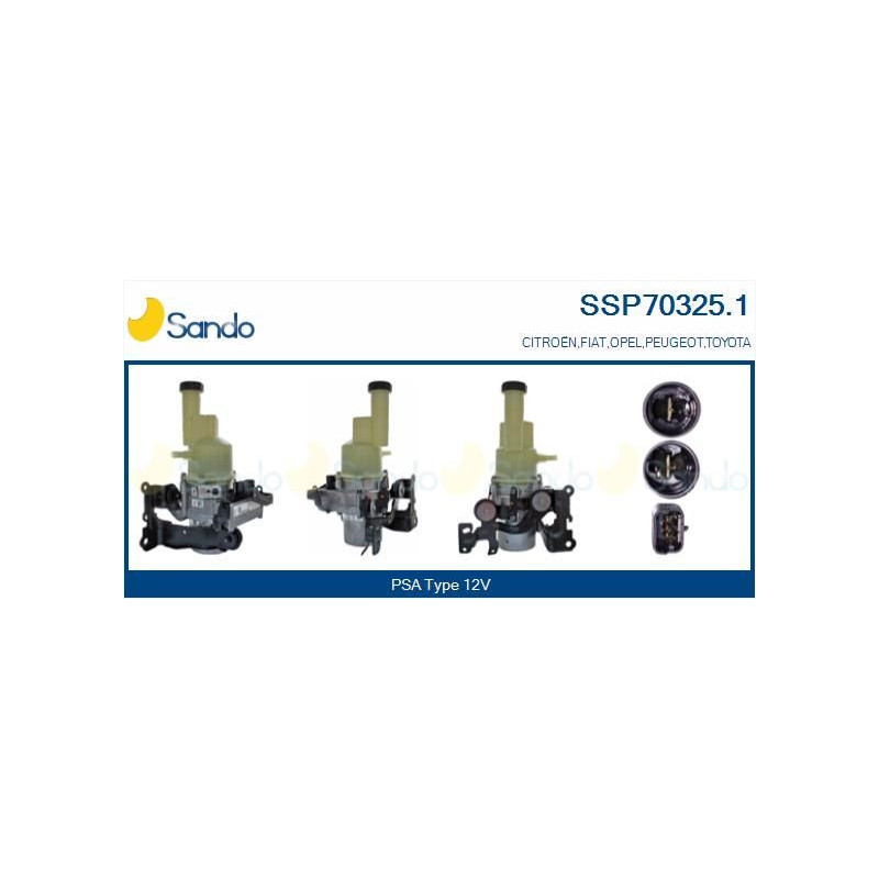 Pompa idraulica servosterzo - SANDO