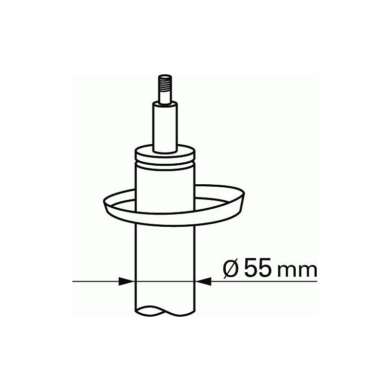Ammortizzatore asse anteriore - SACHS