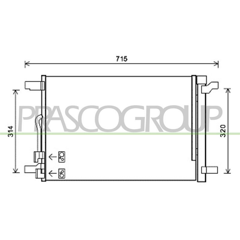 Radiatore acqua - PRASCO