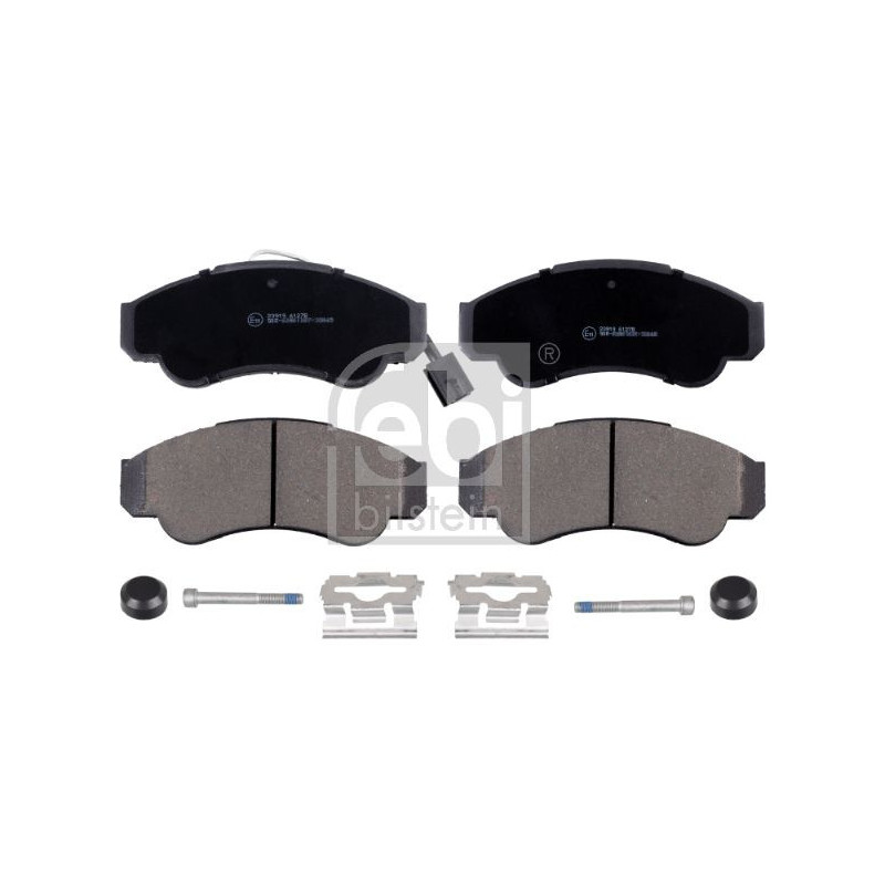 Pastiglie freno asse anteriore - FEBI