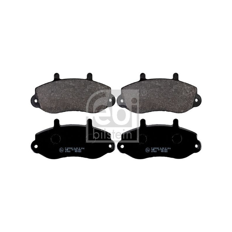 Pastiglie freno asse anteriore - FEBI