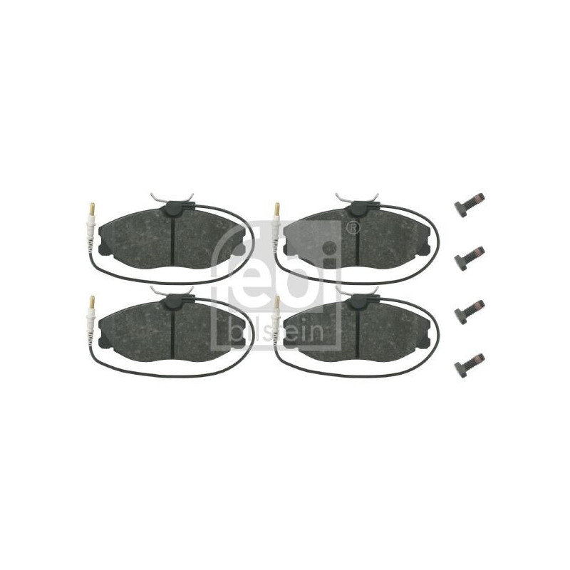 Pastiglie freno asse anteriore - FEBI