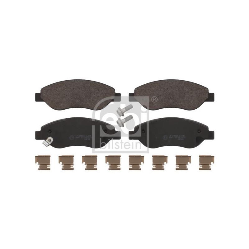 Pastiglie freno asse anteriore - FEBI