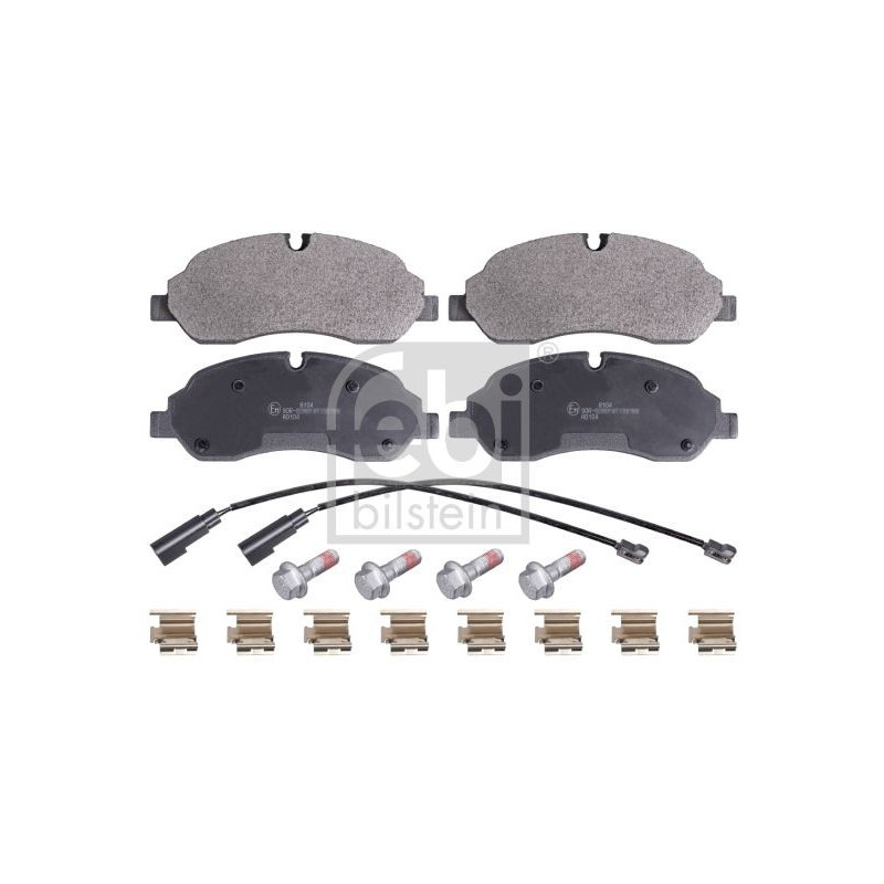 Pastiglie freno asse anteriore - FEBI