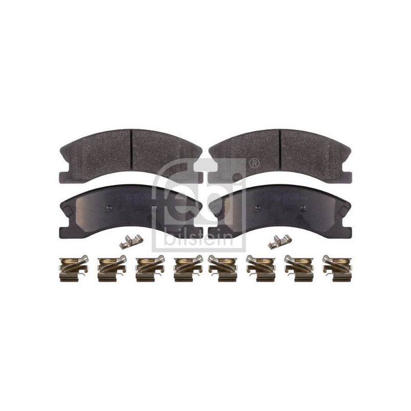 Pastiglie freno asse anteriore - FEBI