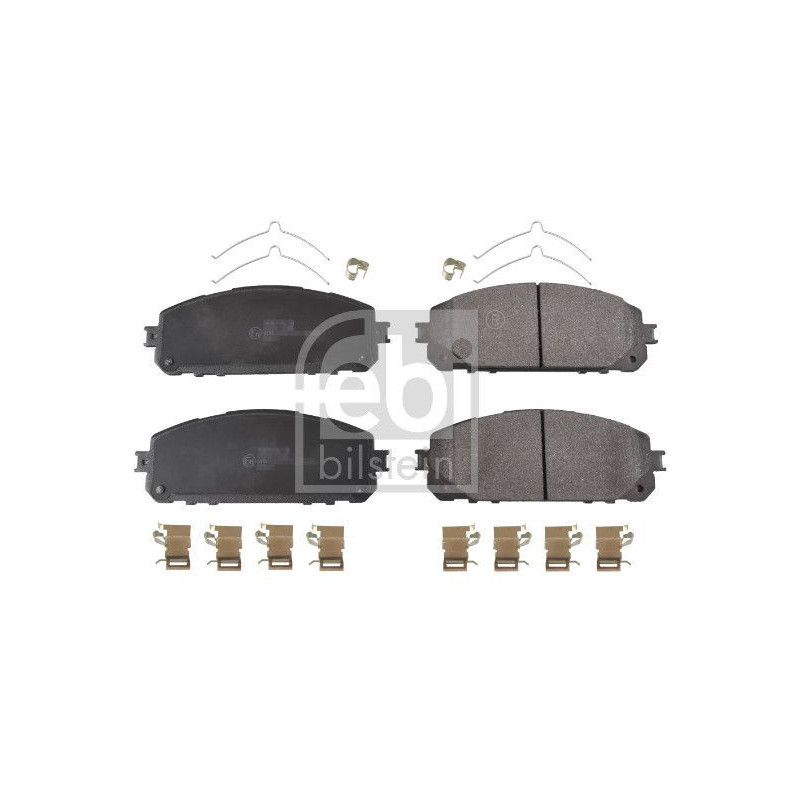 Pastiglie freno asse anteriore - FEBI