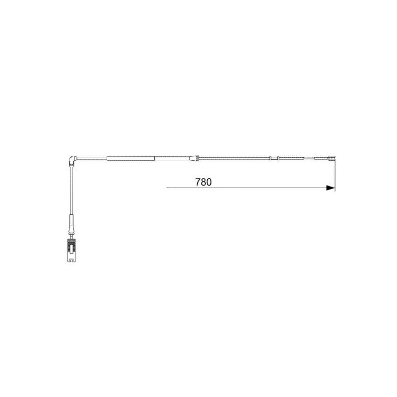 Indicatore usura freno asse anteriore - BOSCH