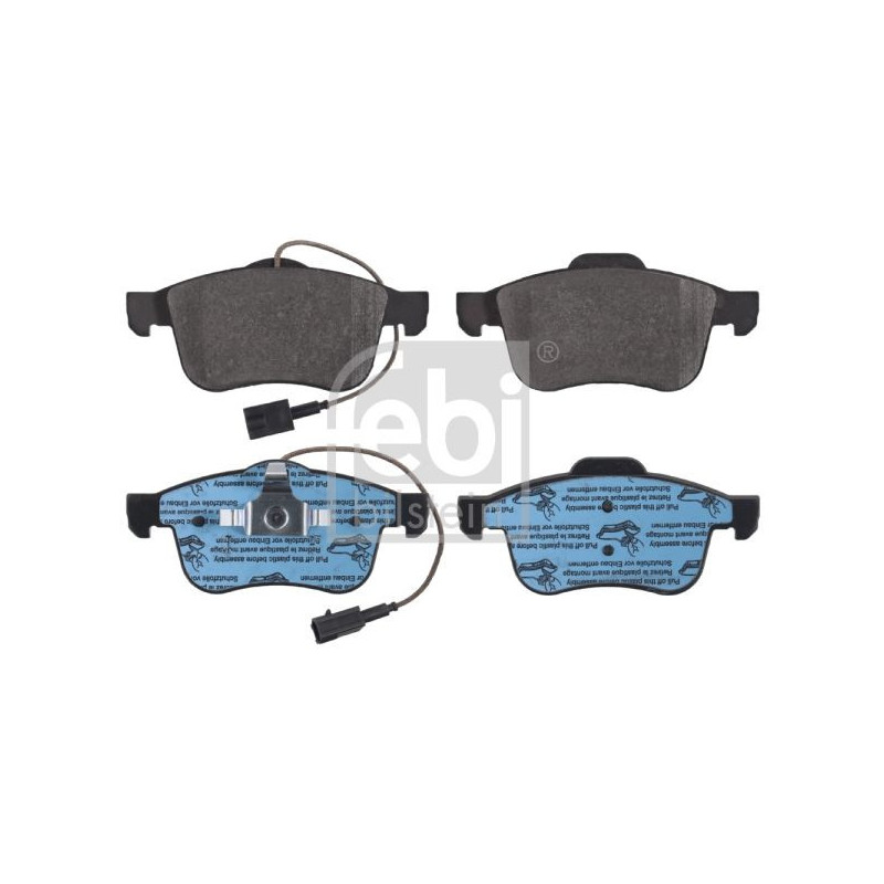 Pastiglie freno asse anteriore - FEBI