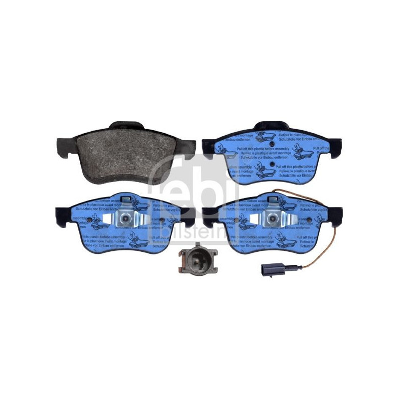 Pastiglie freno asse anteriore - FEBI