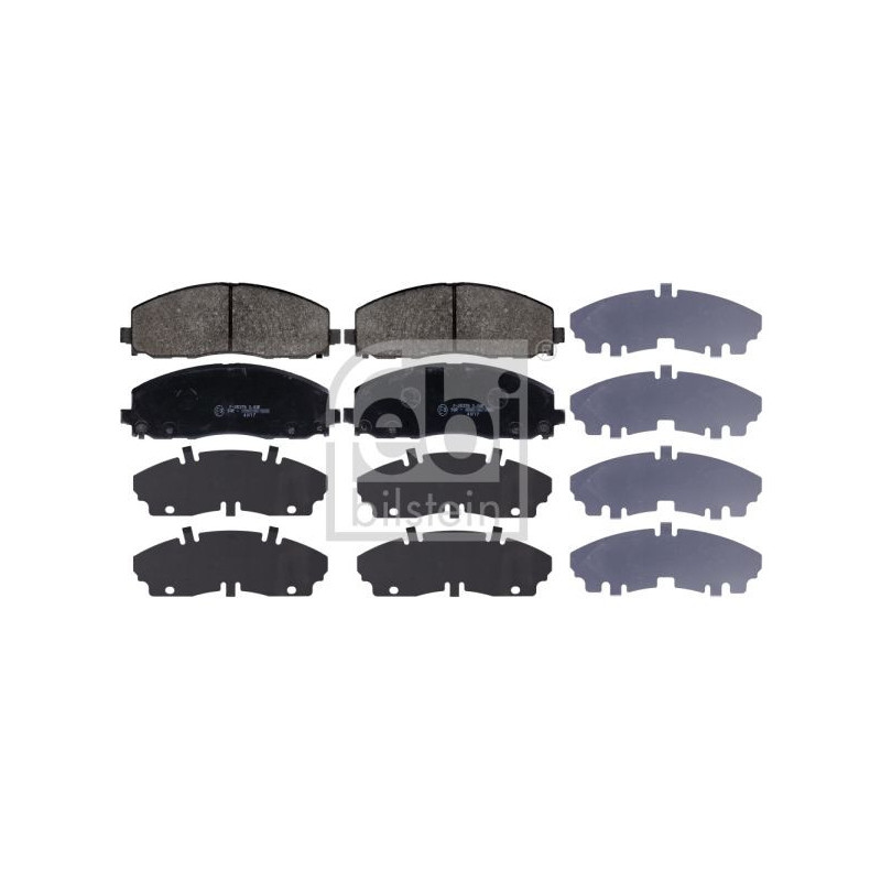 Pastiglie freno asse anteriore - FEBI