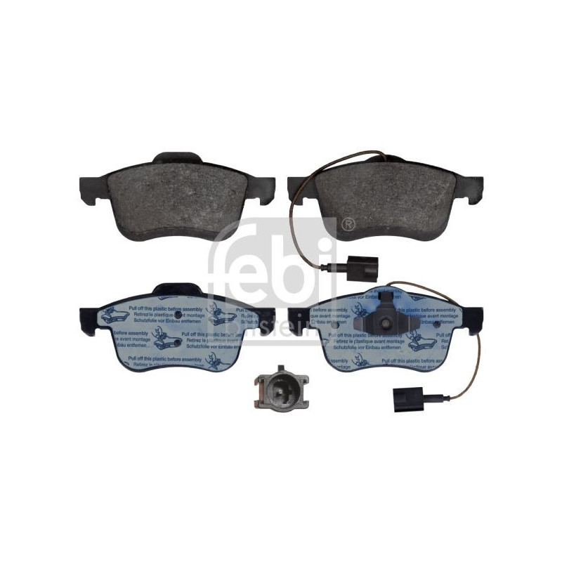Pastiglie freno asse anteriore - FEBI