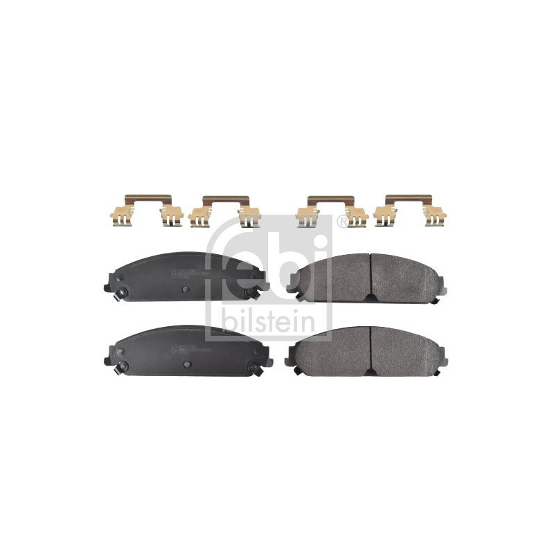 Pastiglie freno asse anteriore - FEBI