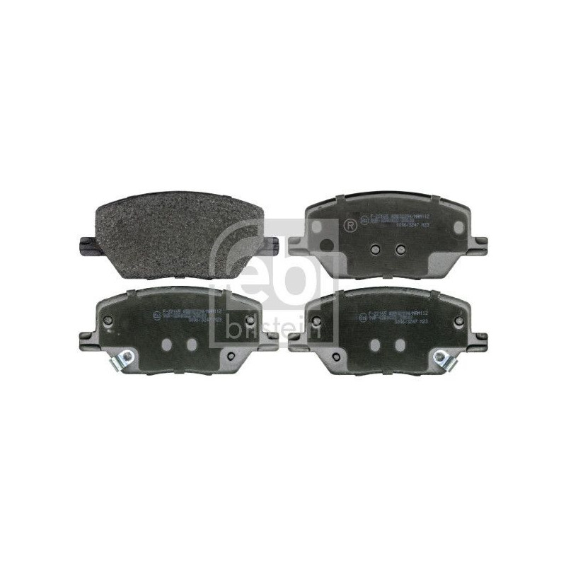 Pastiglie freno asse anteriore - FEBI