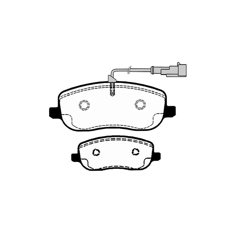 Pastiglie freno asse anteriore - RAICAM
