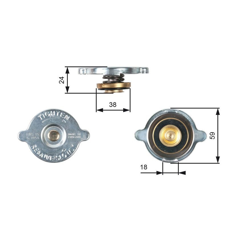 Cuffia semiasse - GATES
