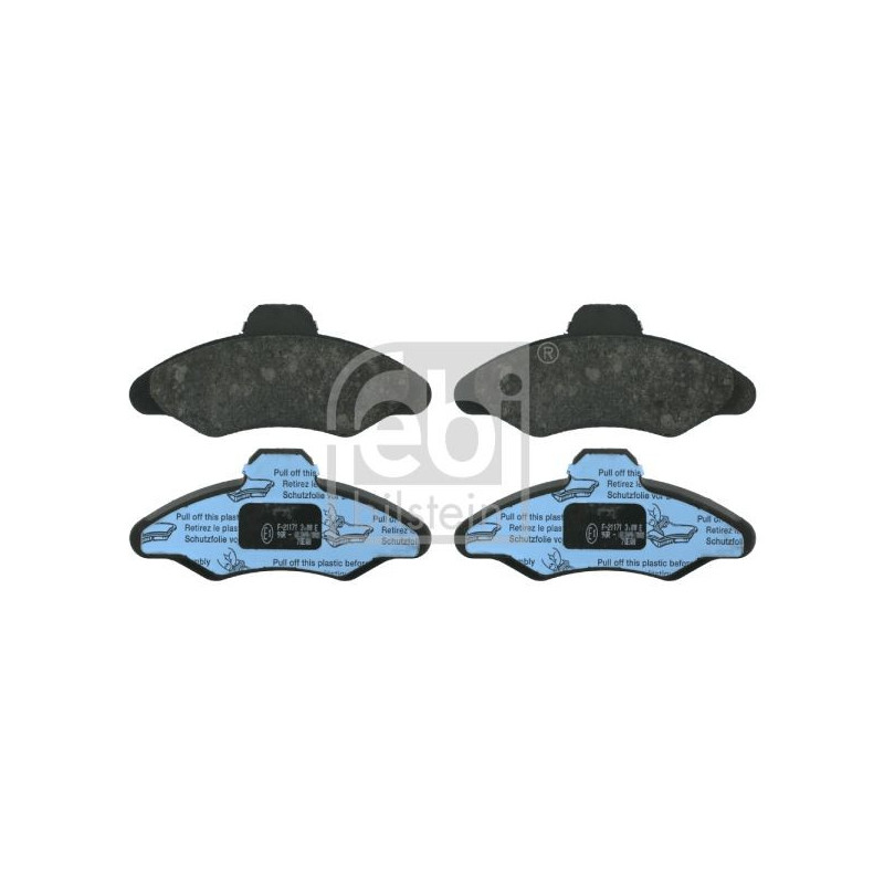 Pastiglie freno asse anteriore - FEBI